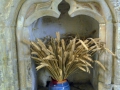 Notre Dame de Savigny - chapelle sainte Barbe -Lavabo© Annie Drieu