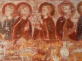 Église de Savigny - La Cène - personnages à la gauche du Christ © Annie Drieu