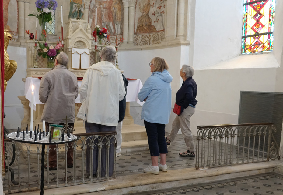 assistance à la visite guidée d'août 2024