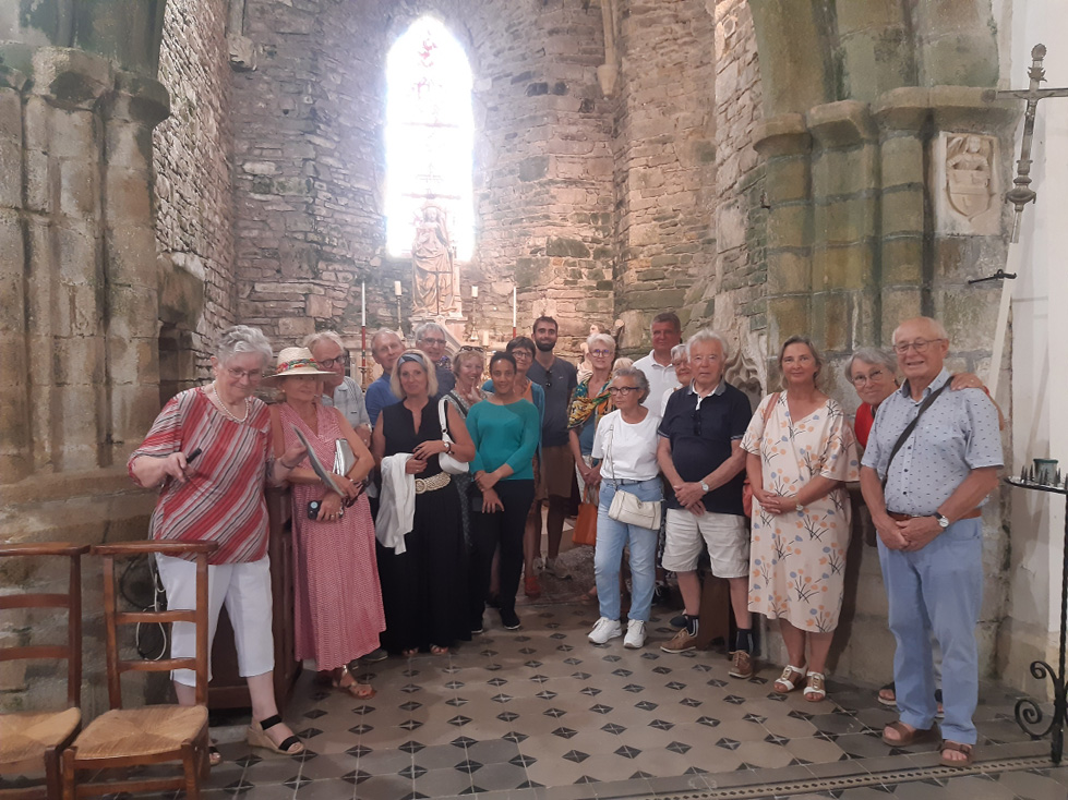 groupe des visiteurs du 12-08-2025