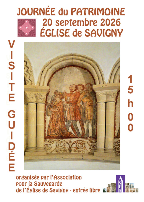 Affiche de la visite pour les JEP 2026